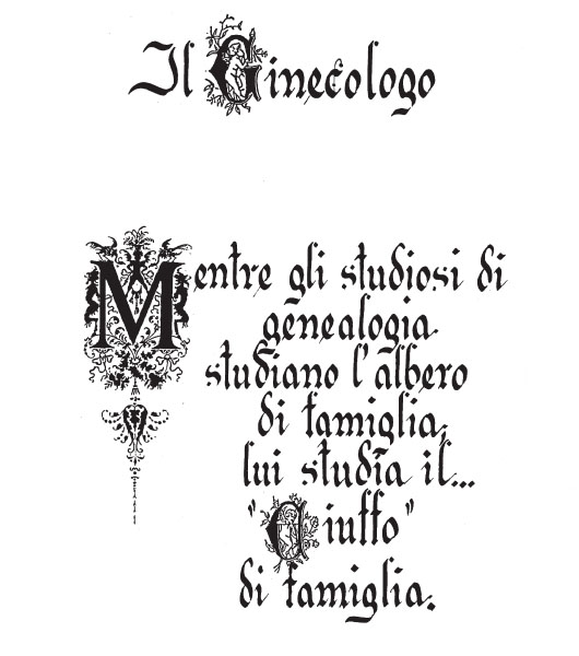 frase divertente ginecologo